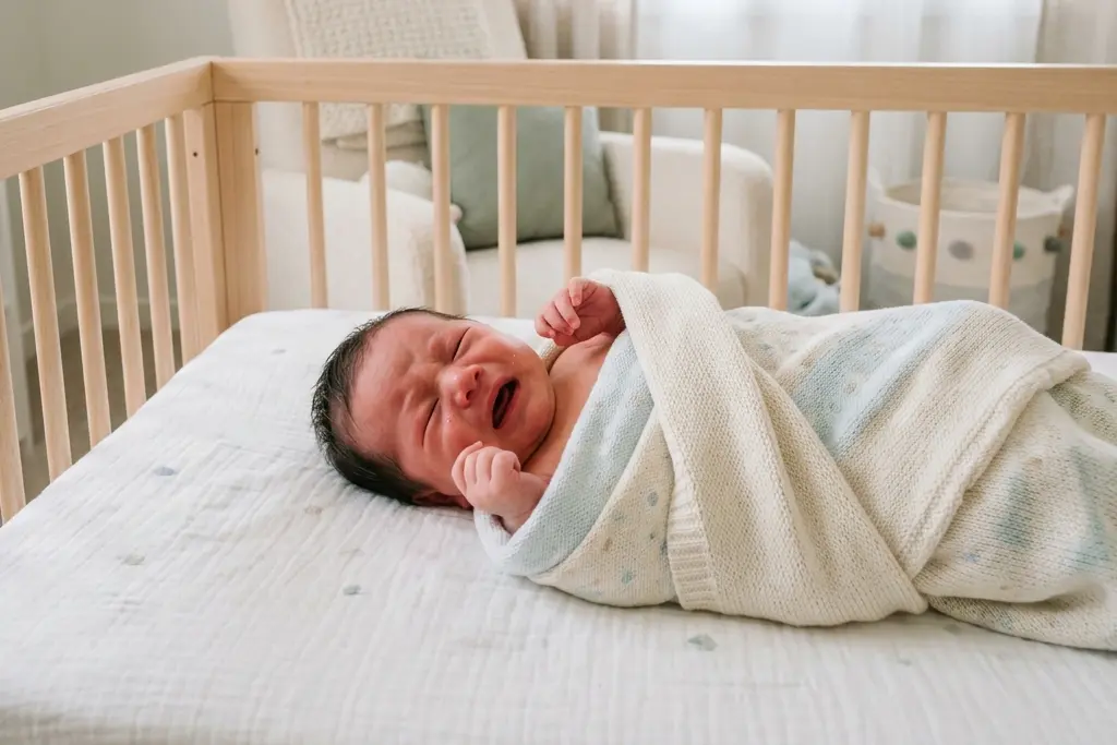 Em bé quấy khóc do khóc dạ đề, đầy hơi
