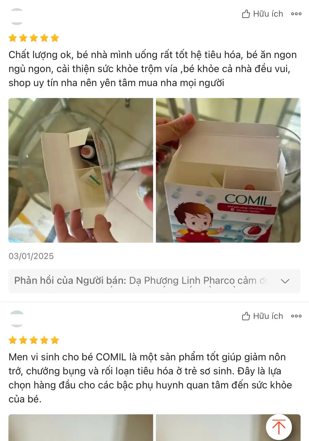 Comil Feedback